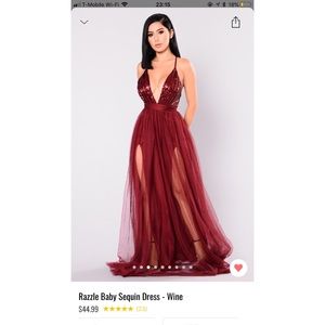 Razzle dress - Fashion nova